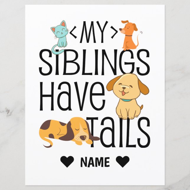 Mes frères et soeurs ont des queues (Devant)