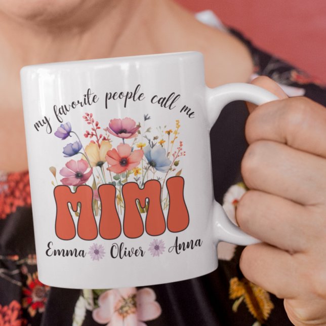 Mes Gens Préférés M'Appelent Mimi Mug (Créateur téléchargé)