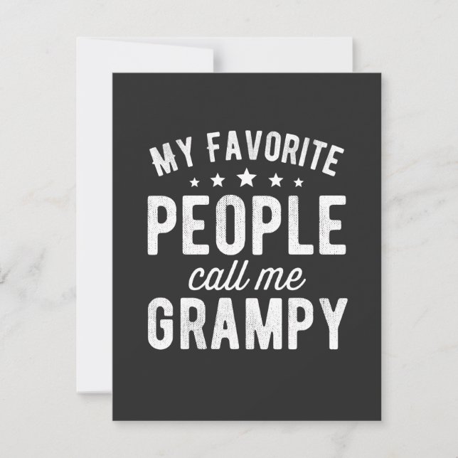 mes gens préférés m'appellent grampy (Devant)