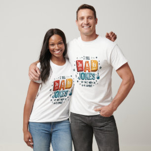 MES JOKES SONT AFFICHÉS PAPA JOKES Tshirt