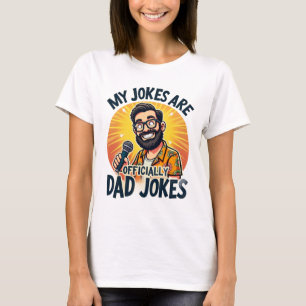 MES JOKES SONT AFFICHÉS PAPA JOKES Tshirt