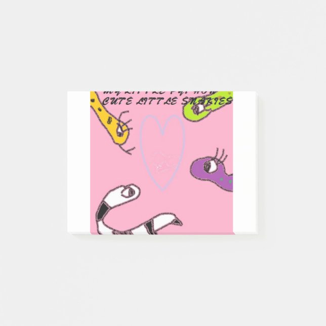 Mes petites notes de post-it de python (Devant)