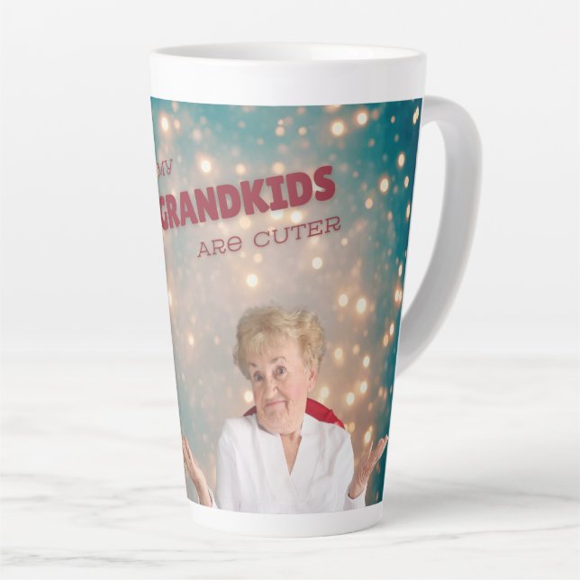 Mes petits-enfants sont mignons, tasses (Angle droit)