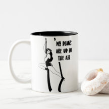 Mes plans sont en l'air - Mug de café