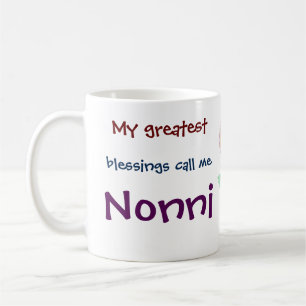 Mes Plus Grandes Bénédictions M'Appelent Mug De Ca