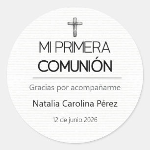 Mes Premières Communion Autocollants Étiquettes Es