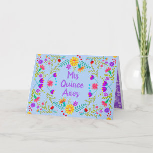 Mes Quinze Ans Invitation Quinceanera Mexicaine Bl