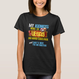Mes reins sont allés à Las Vegas un t-shirt de dia