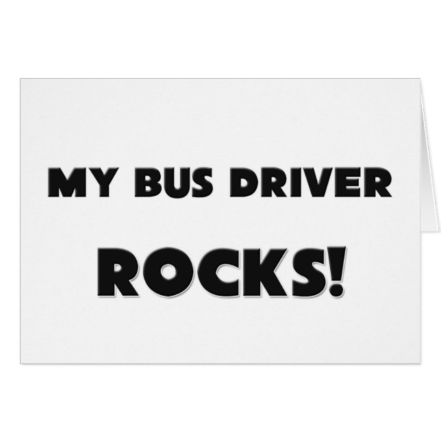 MES ROCHES de chauffeur de bus ! (Devant horizontal)