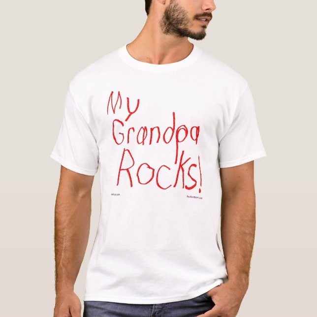 Mes roches de grand-papa ! T-shirt (Devant)