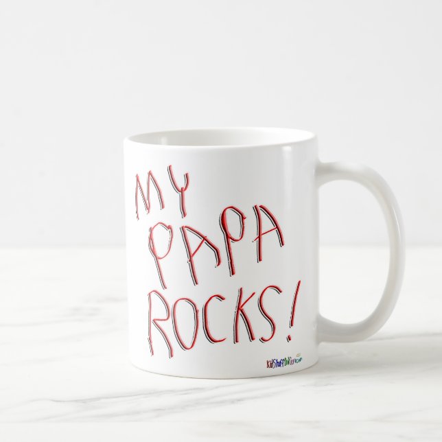 Mes roches de papa ! Tasse (Droite)