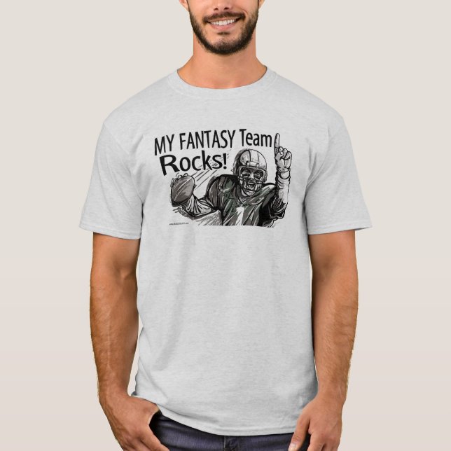 Mes roches d'équipe d'imaginaire ! T-shirt du (Devant)
