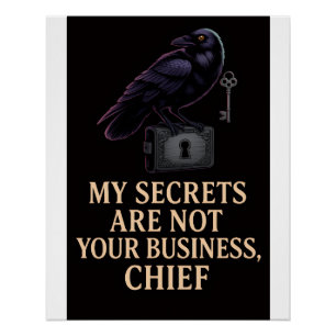 Mes secrets ne sont pas votre entreprise - Poster