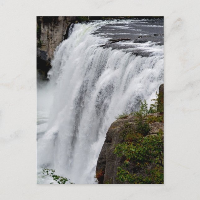 Mesa Falls - Carte postale de photographie d'art (Devant)