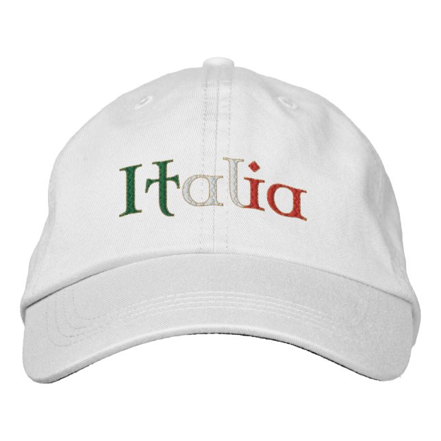Mesdames Italia casquette pour les fans de Calcio  (Devant)