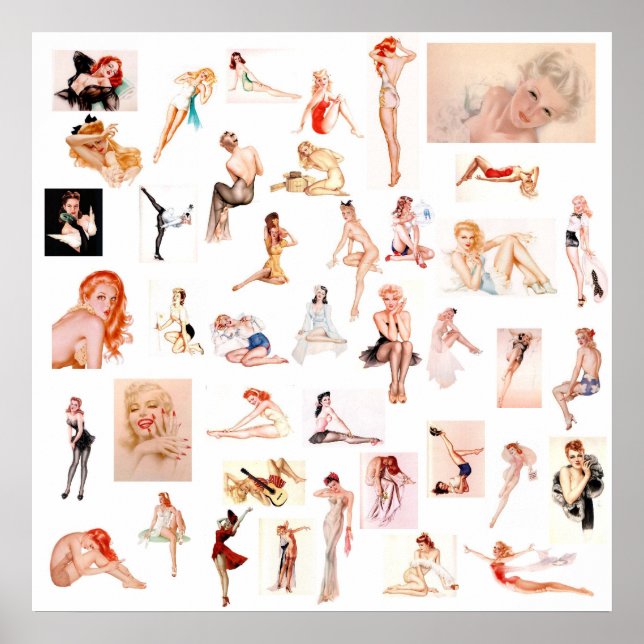 Mesdames, Mesdames ! impression sur toile (Devant)