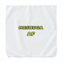 Meshuga AF Dog Bandana