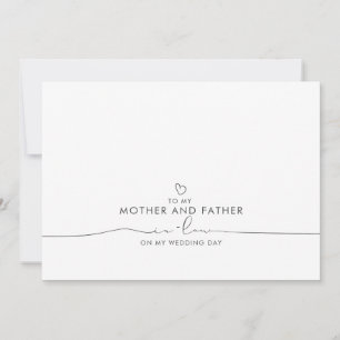 Message à ma mère et mon père Mariage de belle-fam