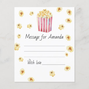 Message capsule temporelle d'anniversaire au popco