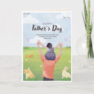 Message d'amour pour carte de papa