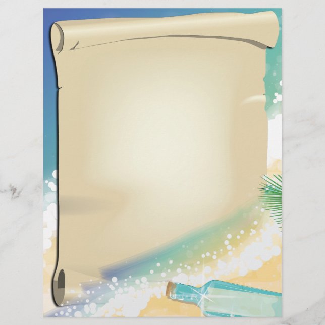 Message dans une bouteille (Devant)