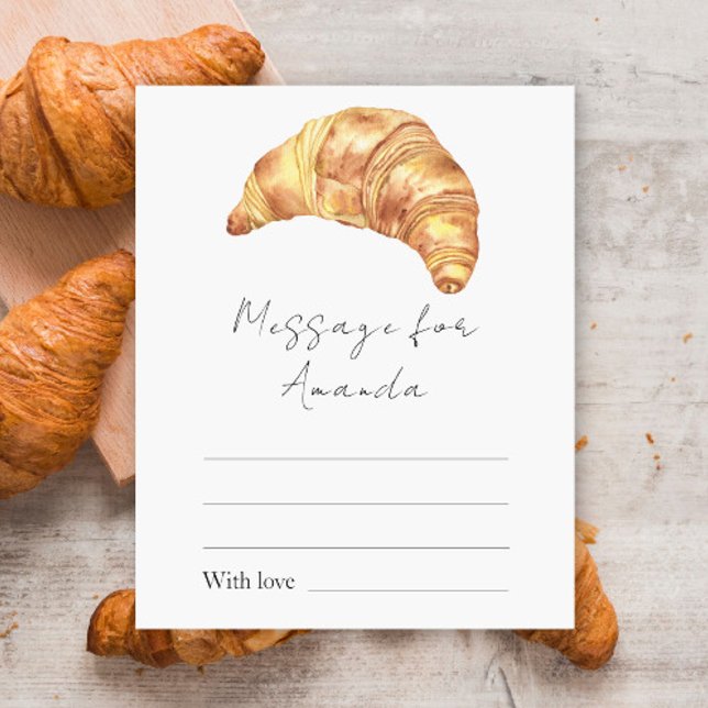 Message de capsule d'anniversaire Petit Croissant (Créateur téléchargé)