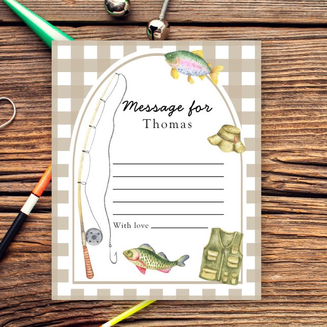 Message de capsule temporelle du petit pêcheur (Créateur téléchargé)