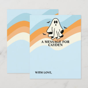 Message de capsule temporelle pour le premier anni