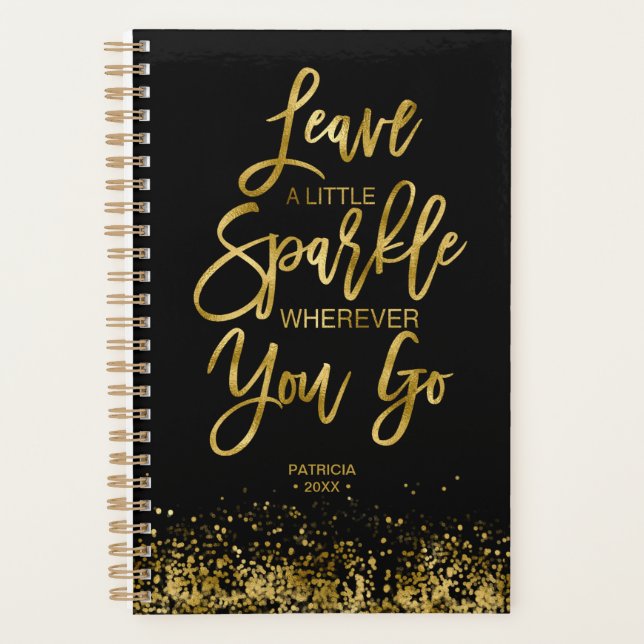 Message de motivation Laissez une petite étincelle (Devant)