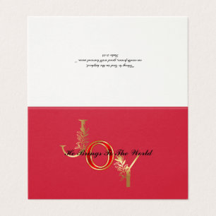 Message de voeux classique de Noël chrétien