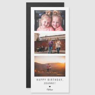 Message "Joyeux anniversaire" personnalisé sur la