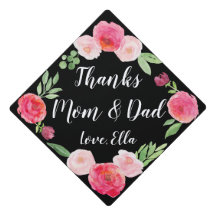 Message personnalisé!Flore aquarelle