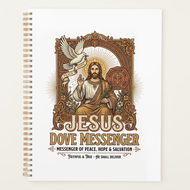 Messager Jésus Colombe Messager Jésus Colombe Chré (Devant)