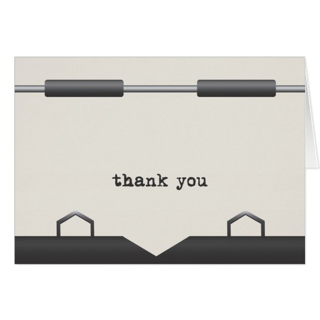 Messages de l'ancienne machine à écrire (Devant Horizontal)