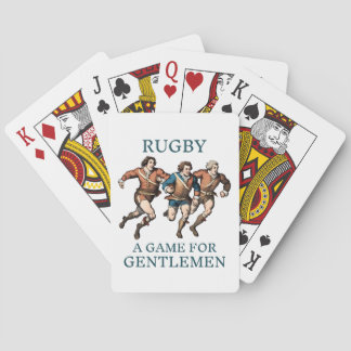 Messieurs de Rugby - Cartes à Jouer