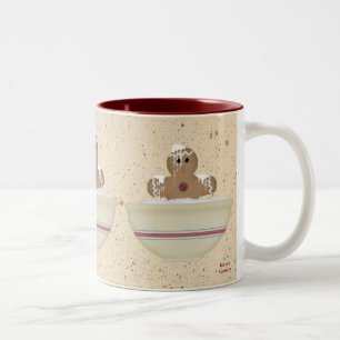 Messy Gingerbread Man Mug