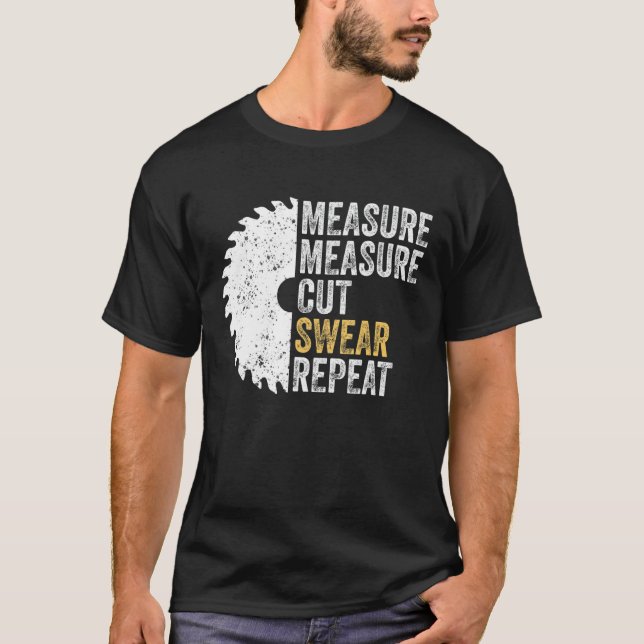 Mesurer Mesure Coupe Sweat Répétition Woodworker C (Devant)
