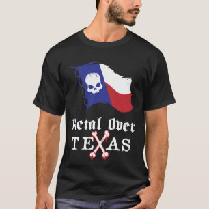Métal au-dessus de T-shirt du Texas