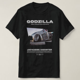 METAL DE GODZILLA   T-shirt noir