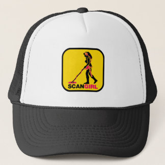 Métal détectant le casquette