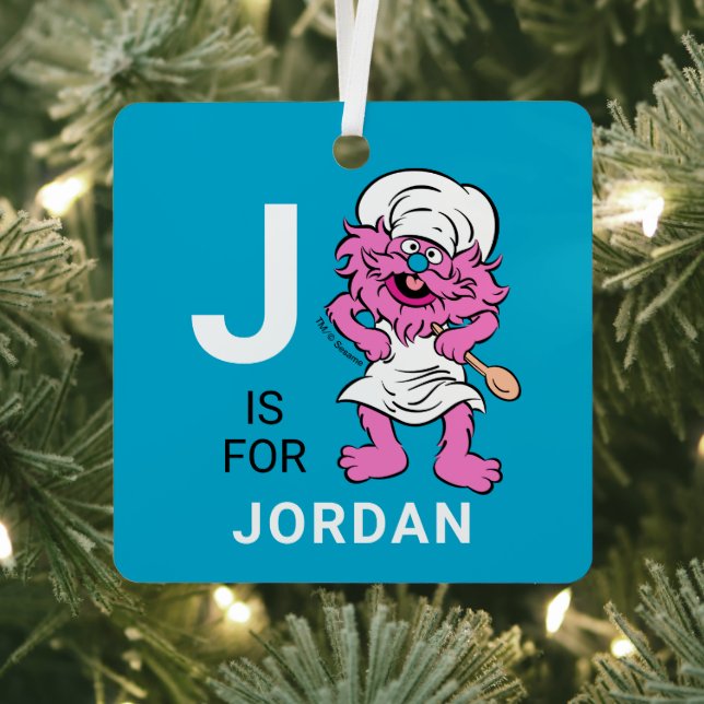 Métal Gonger | Ajoutez Votre Nom Ornement en Céramique (Insitu)