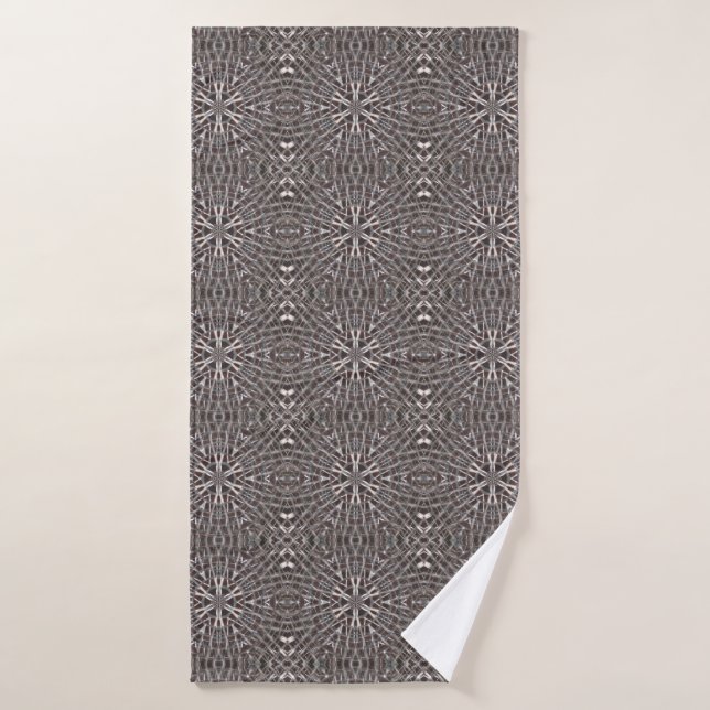Métal Maillé Argent (Serviette de bain)