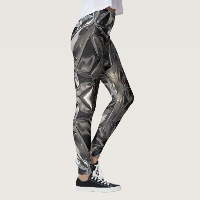 Metallic Abstract 101 Leggings (Droite)