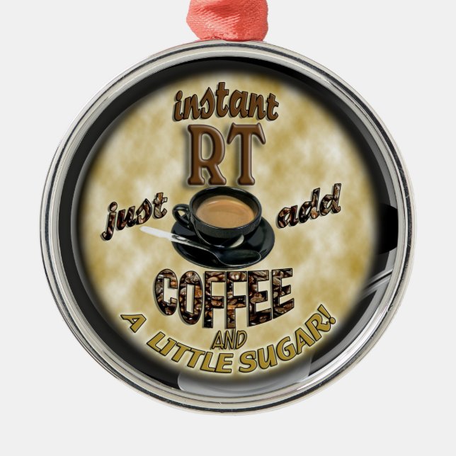 MÉTALLIQUE DROITE INSTANTANÉE - RADIOLOGIE TECH - ORNEMENT DE (Devant)