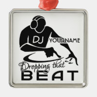 Ornement de coutume du DJ