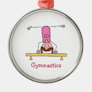 Métallique Ornement de gymnastique de filles