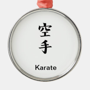 Métallique Ornement de karaté