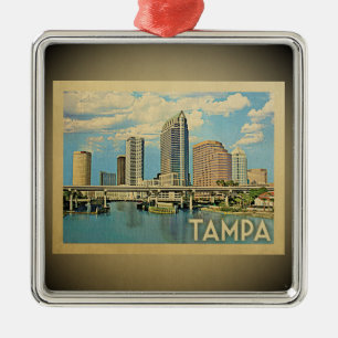 Métallique Ornement de Vintage voyage de Tampa la Floride