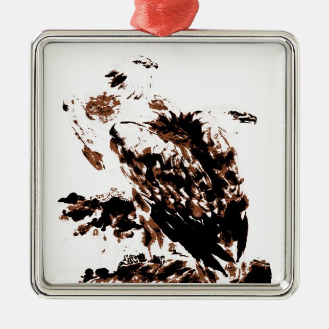 Métallique Ornement des Aigles de la liberté (Devant)