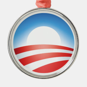 Métallique Ornement d'Obama !